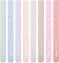 Mr. Pen- Aesthetic Highlighters, 8 Pcs, Chisel Tip, Muted Pastel Color, No Bleed Bible Highlighter Pastel, Highlighters Assorted Colors, Highlighter Set