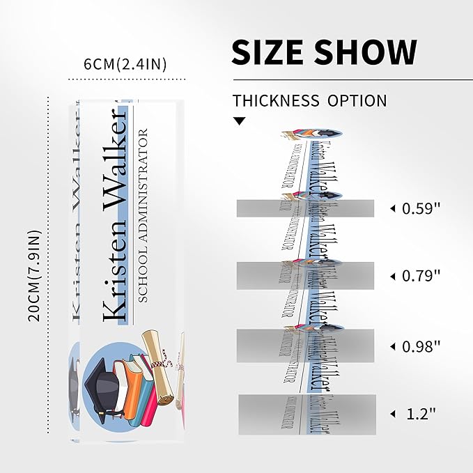 Name Plate for Desk-Personalized Name Plates for Desk-Name Plate Personalized for Office-Gifts for Teacher Boss Employee Appreciation Office Desk Decor (teacher5)