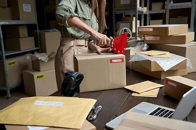 LABELWORKS Epson LW-PX900 Industrial Label Maker and Red Tapes Bundle