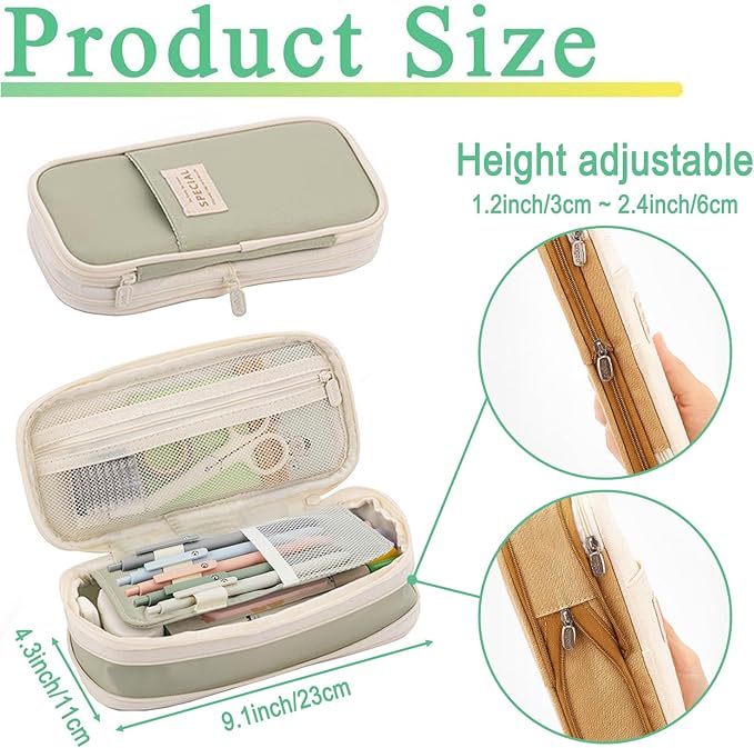 DHYLRICHER 39-Piece Aesthetic Book Annotation Kit with Pencil Case, Highlighters, Gel Pen, 700 Clear Sticky Notes, and Index Tabs – Ideal for School, College, Teachers, Office and Bible Journaling