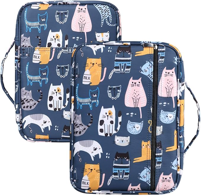 BOMKEE Coloring Pencil Case 220 Slots Pencils/Gel Pens Organizer Waterproof Travel Case Zipper Carrying Portable Pencil Markers Pen Holder Bag for Painter Writers