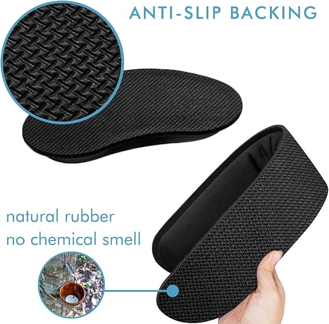 VAGAU Premium Keyboard Wrist Rest and Mouse Pad Wrist Support, Ergonomic Memory Foam Set for Office, Laptop, Mac, Computer and Gaming, Comfortable Typing &Wrist Pain Relief (2 Pack)