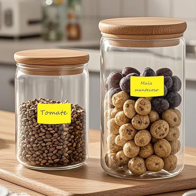 FINDAT Color Coding Stickers Rectangle 1.57×0.75 Inch Vinyl Yellow Sticker Removable Waterproof Writable File Folder Moving Labels for Boxes Home Office Marking 160 PCS