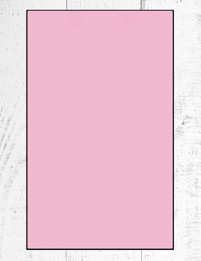 Colored Copy Writing and Printing Paper, 20 Pound, 75 GMS, 8.5"x14"/ Legal Size, 500 Sheets Per Ream. (5000, Pink)