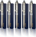 Ancolo Personalized Executive Business Pens - Medium Point Black Ink with 10 Extra Refills Custom with Your Name or Message, Gift for Students/Teacher/Manager/Lawyer/Professor 5PCS/Pack