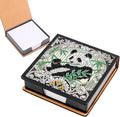 Panda Diamond Painting Kit Note Box,Memo Paper Storage Box Diamond Art,Sticky Note Holder Diamond Art,Diamond Painting Memo Pad For Office Desk. (Panda)