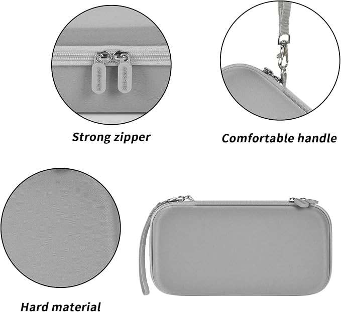 Pencil Case Pen Pouch Bag, Large Capacity Pencils Organizer Holder Office College Stationery Pen Marker Storage Supplies for adults, NOT INTENDED FOR USE BY CHILDREN 12 AND UNDER, Box Only (Grey)