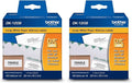 Brother, Die-Cut Large Address Labels, DK-1208, Brother Genuine Labels, Long Lasting Reliability, Die-Cut Large Address Paper Labels, 400 Labels per Roll, (1) Roll per Box (Pack of 2)