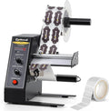 CGOLDENWALL Upgraded Automatic Label Dispenser, Up to 9 Multi-Row Counting, High Precision Auto Sensing, Speed Adjustable, Length 0.12-5.9" Width 0.16-5.5", Sticker Dispenser for Rolls Various Labels