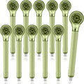 Gersoniel 10 Pack Correction Tape Pen Correctional Ink Tape Push Pull Protective, Easy to Use Applicator for School Office Supplies, 0.2 x 236 Inch (Green Color)