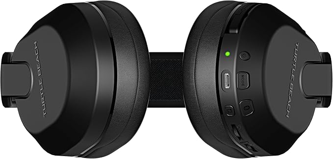Turtle Beach Stealth 500 Wireless Amplified Gaming Headset for PC, PS5, PS4, & Mobile – 40-Hr Battery, Bluetooth, Memory Foam Cushions, Flip-to-Mute Mic, EQ Presets, Companion App – Black
