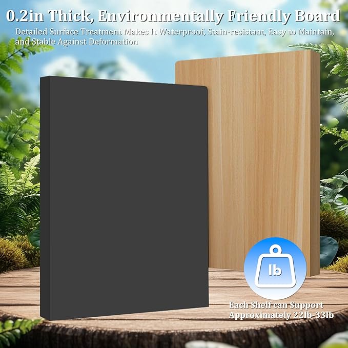 Clamp On Desk Shelf Desktop Hutch Bookshelf Desk Organizer Storage Shelves with Pegboard DIY Display Stand Adjustable Space-Saving Suitable for Dormitories,Studies,Offices,Workbenches