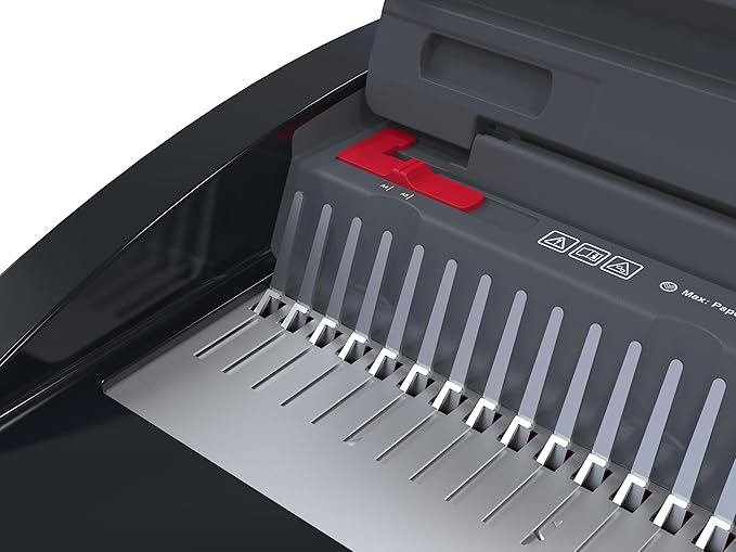 GBC Binding Machine, CB25E CombBind Electric Punch and Bind Machine, Punches 25 Sheets, Binds 500 Sheets (WSM200027)