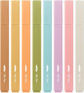 Mr. Pen- Aesthetic Highlighters, 8 Pack, Chisel Tip, Moss Garden, Cute Highlighters Assorted Colors, Back to School Supplies