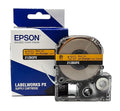 Epson LABELWORKS 212BOPX Genuine PET (Polyester) Tape Cartridge - Black on Orange Label Maker Tape - 1/2" (12MM) Wide, 30'