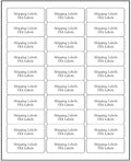 30 UP Address Labels for Inkjet Printers 1" x 2-5/8", Pack of 4500 Labels