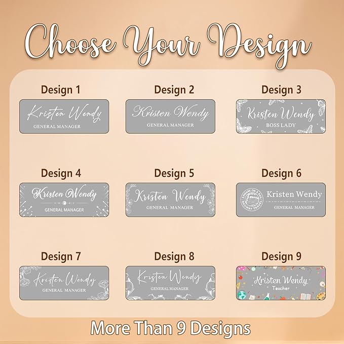 Ships Next Day, Custom Logo Name Plate for Desk - Business Light Up Acrylic Desk Name Plate Personalized Elegant Office Gifts for Boss Coworker Employee Appreciation Gifts, Office Decor for Women Men