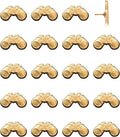 Binoculars Push Pins - Gold Bird Watching Map Pins for Cork Boards, Maps, or Lapel Use - Designed in USA - Set of 20