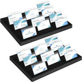Lincia 2 Pcs Name Badge Holder ID Badge Tray Organizer Name Badge Organizer Badge Foam Holds 60 Badges ID Tag Name Badge Organizer Name Tag Holders for Office, 16 3/4 x 12 x 1 1/4 Inch