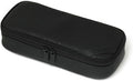 LOONLOON 663 Stone Pencil Case Black – Large Capacity Multi-Section Pen Pouch with Divider, School, College, Office, Student Stationery Organizer
