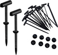 50 PCS Universal Nylon Cable Tie Buckle for Car,Heavy Duty Self-Locking Zip Ties Holder with Pin & Button Design,Self-Locking Ties Holder,Bumper Retainer Clips Car Rivets Fasteners for Auto Repairing