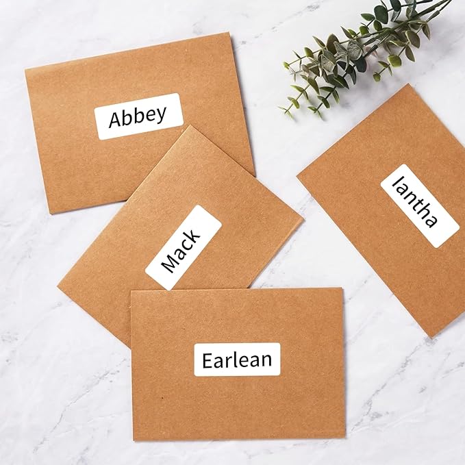 1" x 2-5/8" Address Labels, 600 Label Stickers- Laser/Ink Jet Printer Mailing Labels, 8.5"x11" White 20 per Sheet