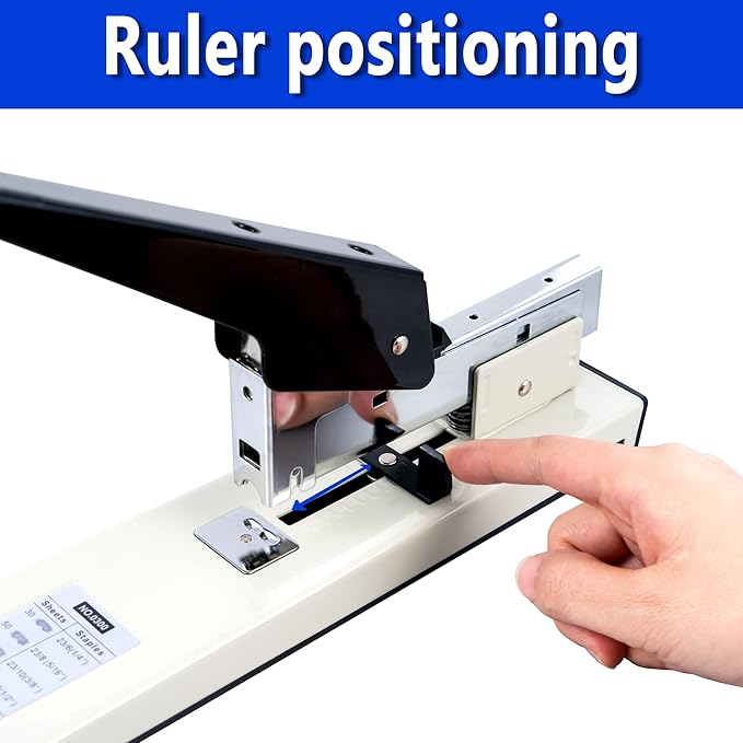 Stapler Heavy Duty, 100 Sheet, 1PACK Manual Big Stapler Metal,max use 23/13 Staples