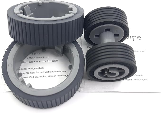 PA03670-0001 PA03670-0002 Scanner Paper Consumable Kit Pick Roller + Brake Roller Pickup Roller Compatible with fi-7160 fi-7260 fi-7140 fi-7240 fi-7180 fi-7280 fi-7300NX