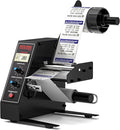 Automatic Label Dispenser, Automatic Label Separator, Automatic Label Stripper 110V Speed Adjustable Electric Label Machine Auto Counting 0-999999 for Label Width 4-140mm