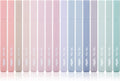Mr. Pen- Aesthetic Highlighters, 16 pcs, Chisel Tip, Morandi Colors, No Bleed Bible Highlighter Pastel, Assorted Colors, Cute