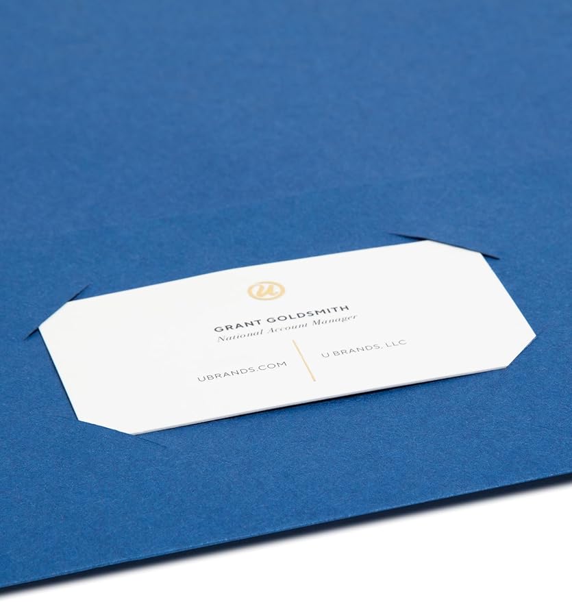 Smead Two-Pocket Heavyweight File Folder, Letter Size, Assorted Colors, 50 per Carton (87863)