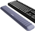 MEKASS Keyboard Wrist Rest, Soft Memory Foam Wrist Support for Keyboard, Keyboard Hand Rest Pad for Wrist Pain Relief, Keyboard Wrist Guard for Long Hours of Work, Gaming, Studying（Gray）
