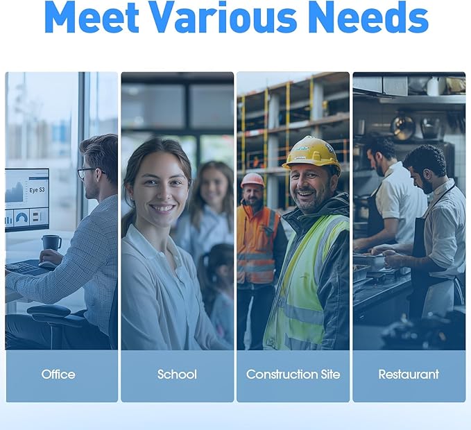 NGTeco Cloud Time Clock, Upgraded TC1 Remote Control 2.4GHz WiFi Time Card Machine for Small Business with Software & App for iOS/Android, Includes 5 RFID Cards No Monthly Fees