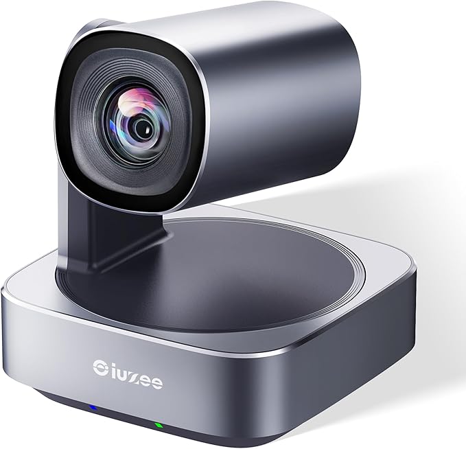 iuZee PTZ Camera with 20X Optical Zoom HDMI/USB3.0 Wide View Angle 1080P for Video Conference Meeting Church Live Streaming Education Works with Zoom Webex OBS YouTube Red Dot Design Winner