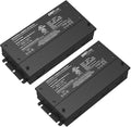 EMITEVER Dimmable Led Driver, 2 Packs 60W AC 110V-277V to DC 24V Transformer, 5-in-1 Dimming: ELV/MLV/TRIAC / 0-10V / 1-10V / 10V PWM/Potentiometer, Waterproof IP67 and UL Listed,Class 2