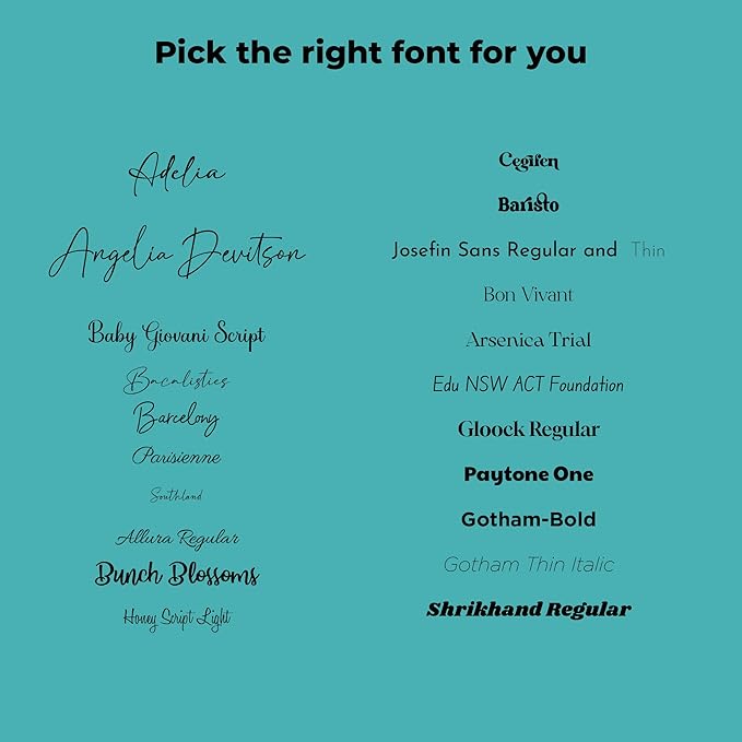 EGD Thick Clear Acrylic Desk Name Plate Personalized I Office Desk Accessories I Custom Name Plate with Multiple Design Options (10 x 3.5 Inch) (5. 1/2" Thick Clear Acrylic Color)