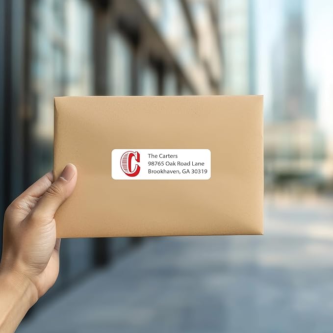 Premium Label Supply White Sticker Address Labels – 3" x 1" – Laser/Inkjet Compatible – (18 per Sheet), 500 Sheets – 9000 Total Adhesive Labels