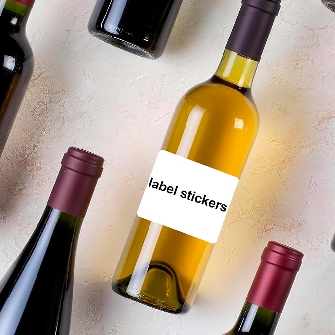 3-1/3" x 4" Shipping Labels, 240 Address Labels, Mailing Stickers Compatible for Laser/Inkjet Printers - Matte White, 6 Up per Sheet, 40 Sheets