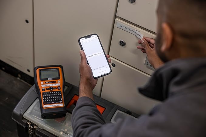 Brother PT-E560BTBP Contractor Kit: P-Touch Handheld Industrial Label Printer with Bluetooth & Dual Auto-Cutter Plus 6 Tapes (up to 24mm Labels)