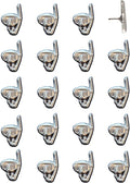 Snorkel Push Pins - Silver Snorkel Map Pins for Cork Boards, Maps, or Lapel Use - Designed in USA - Set of 20