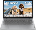 Lenovo Laptop V15 for Business and Student (15.6" FHD Anti-Glare, AMD Ryzen 5 7520U (> Intel i5-1235U), 16GB DDR5 RAM, 512GB SSD), Numeric Keypad, Webcam w/Shutter, Ethernet, Wi-Fi 6, HDMI, Win 11 Pro