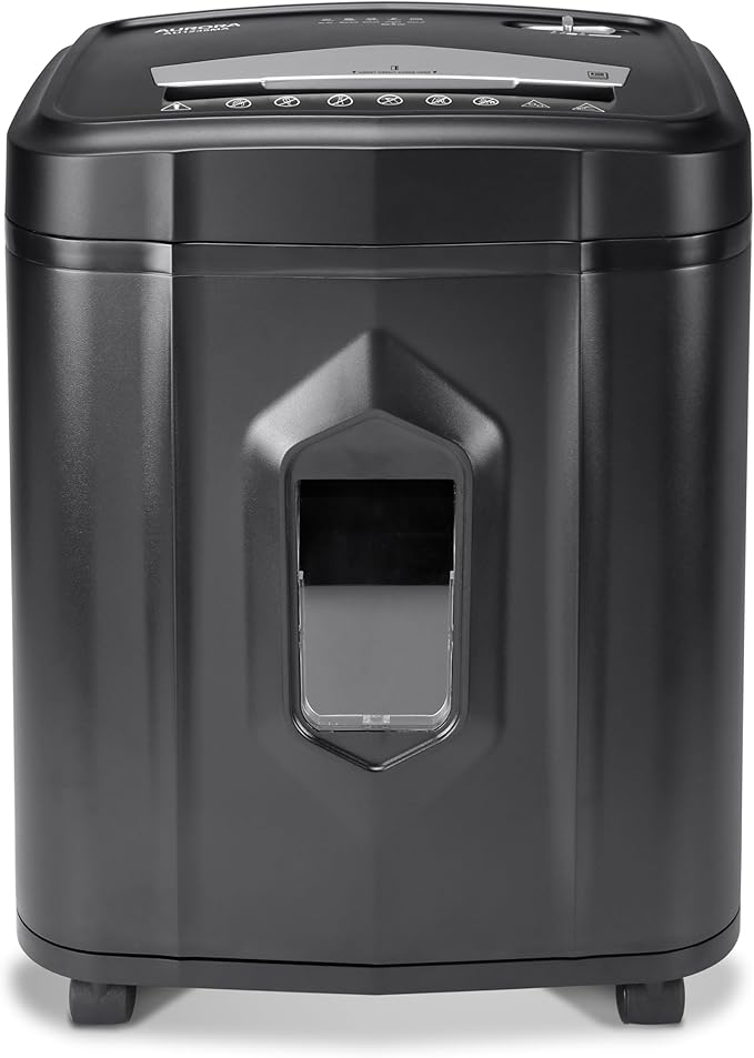 Aurora AU1235MA Professional Grade 12-Sheet High Security Micro-Cut Paper and Credit Card Shredder/ 20 Minutes Run/Security Level P-5