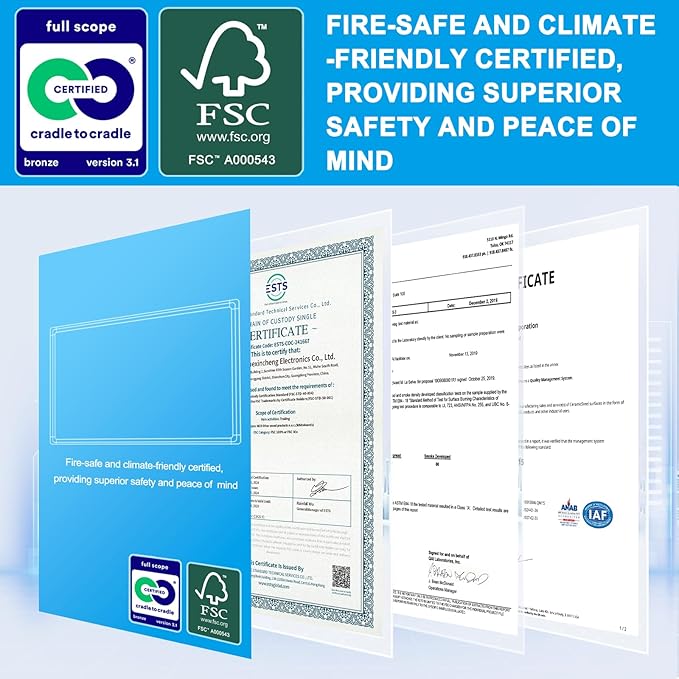 H-Qprobd 96"x48" White Board for Wall Commercial-Grade Large Magnetic Dry Erase Board with with All Kits, 4'x8' Presentation Whiteboard for Office, Gov't, Classroom & Conference Rooms, Home