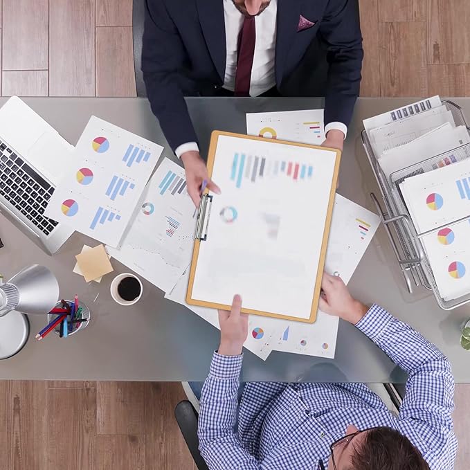 1 PCS Extra Large 11x17 Clipboard, Wood Cleats with Low Profile Clips for Drawing, Sketching, and Art Boards, Horizontal Wood Lapping, Landscape Layout (3Mm Thickness)