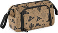 Western Cowboy Brown Pencil Case Pouch Big Capacity Pencil Bag Box Organizer Pen Case with Handle Stationery Organizer for Girls Boys Women School College Office