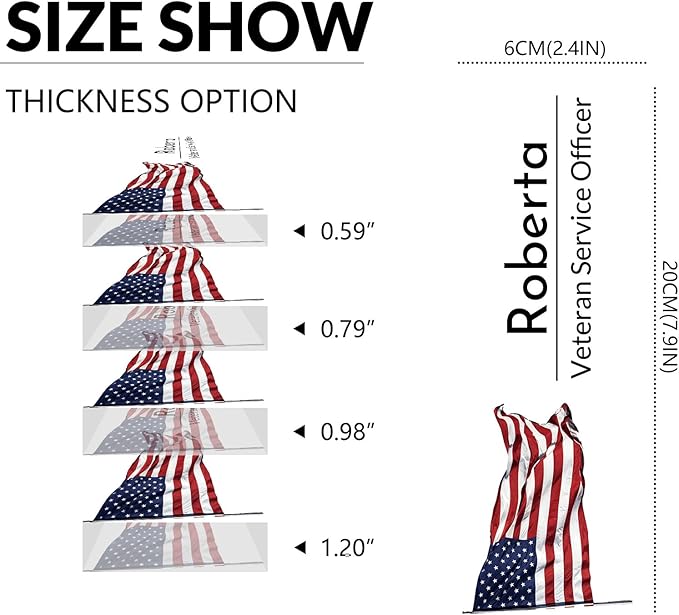 Desk Name Plate Personalized, Custom Name Plate for Desk, Acrylic Desktop Accessories, Office Gift & Decor for Women Men, Teacher Nurse Boss Employee Appreciation Gifts