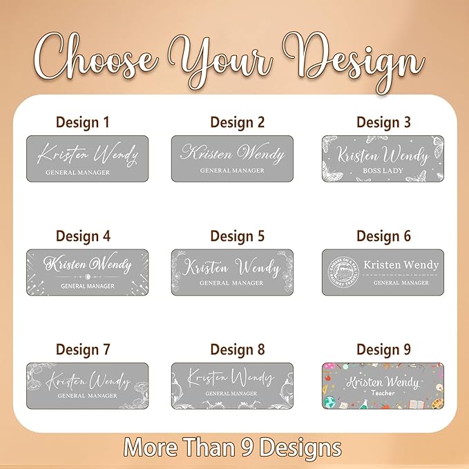 Ships Next Day, Custom Name Plate for Desk - Business Light Up Acrylic Desk Name Plate Personalized Elegant Office Gift for Boss Coworker Teacher Employee Appreciation Gift, Office Decor for Women Men