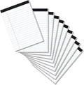 10 Pads Legal Pads 4x6 Inch Lined Ruled Perforated Writing Pad Small Notepads for Grocery List Shopping List To-Do List Narrow Rule Pad (30-Sheet/Pads) College Ruled Memo Pad Scratch Pad Lined Note