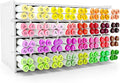 Marker Storage Organizer, Marker Holder for 128 Markers, Art Markers, Watercolor Brushes, Colored Pencils Organizer Holder for Desk