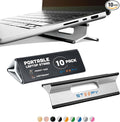 Steepy Portable Laptop Stand for Desk – Adjustable Height, & Portable Laptop Holder – Ergonomic Computer Stand for Cooling & Comfort – Slip-Proof, Sturdy Design – Universal Fit for 13-17 Inch Devices